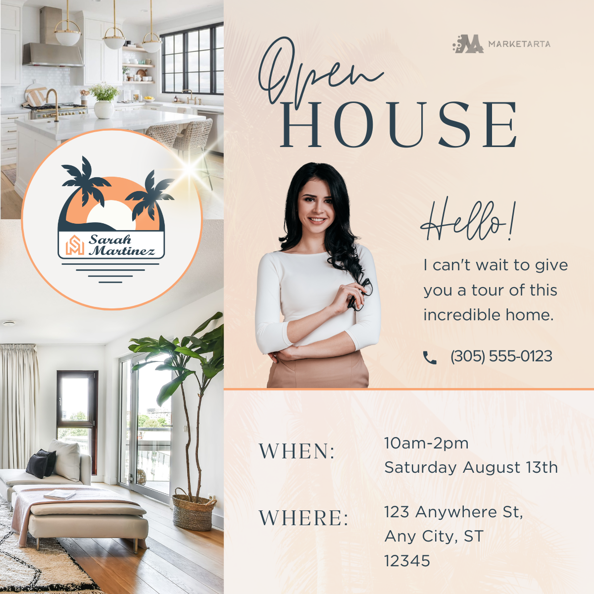 Open house flyer
